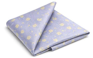Suitable Zijde Pochet Bloem beige maat one size Heren, Verzenden, Nieuw, Suitable
