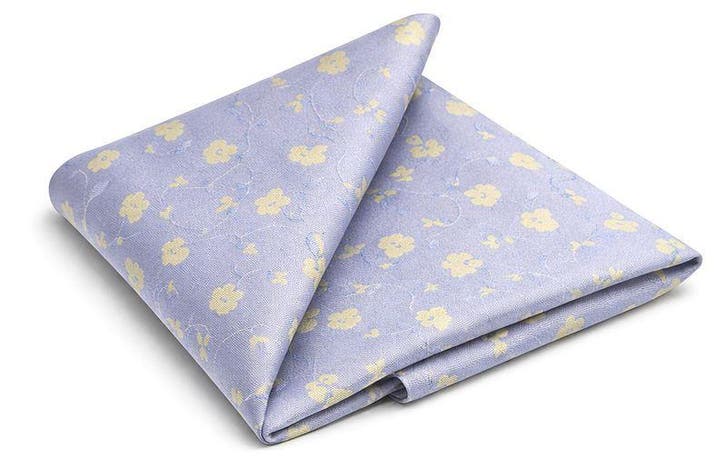 Suitable Zijde Pochet Bloem beige maat one size Heren, Kleding | Heren, Stropdassen, Nieuw, Verzenden