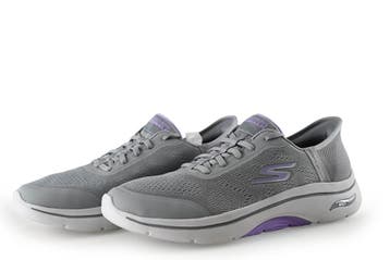 Skechers Instappers in maat 40 Grijs, Skechers, Verzenden, Instappers, Zo goed als nieuw