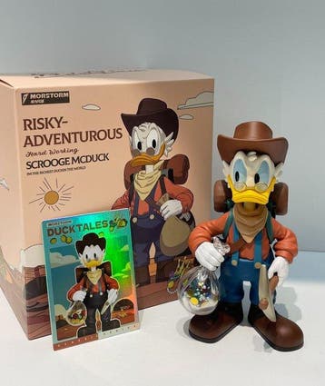 Disney - Speelgoed Donald Duck Donald Figure+Gold Rush, Verzamelen, Disney, Nieuw