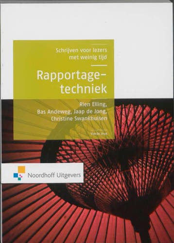 Rapportagetechniek - Jaap de Jong 9789001794781, Verzenden, Gelezen, Jaap de Jong