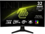 Msi - QHD Gaming Monitor - 31.5 inch, Gaming, Msi, Verzenden, Curved