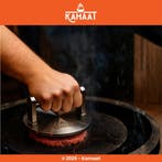 Kamaat | Professionele Hamburgerpers | Smash Burger Press, Nieuw, Kamaat