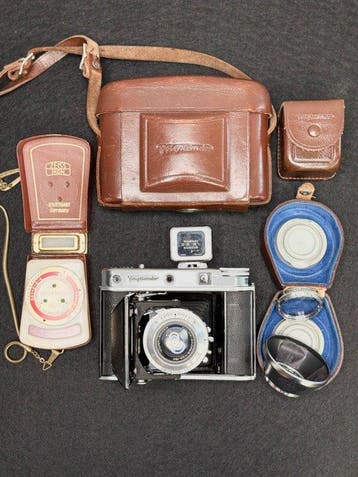 Voigtländer Perkeo E – 6x6 / 120 Film – Color-Skopar, Nieuw