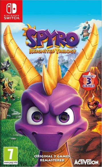 Switch Spyro: Reignited Trilogy, Spelcomputers en Games, Verzenden, Zo goed als nieuw