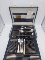 SBS Bestecke - Bestekset (72) - Staal, Verguld, Antiek en Kunst, Antiek | Meubels | Tafels