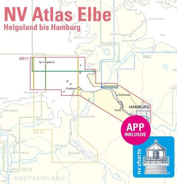 NV Charts Duitsland - DE11 Hamburg tot Helgoland, Ophalen of Verzenden, Nieuw