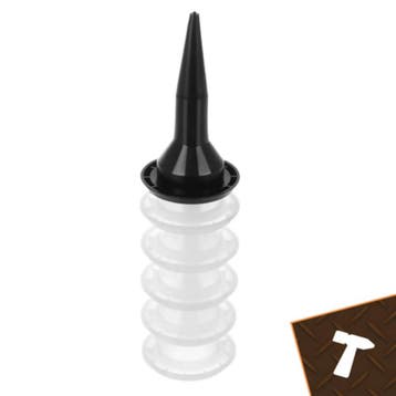 Bigstren Metalen siliconenpistool 600 ml met 5 nozzles en..., Ophalen of Verzenden, Nieuw