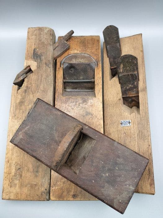 Japanese Vintage Specialty planes (Kanna) Carpentry Tool -, Antiek en Kunst, Antiek | Speelgoed