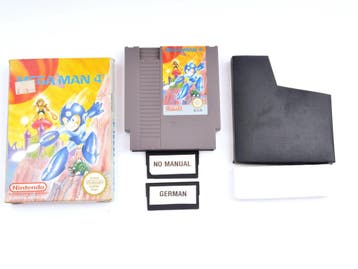 Mega Man 4 (German) [Nintendo NES], Spelcomputers en Games, Games | Nintendo NES, Ophalen of Verzenden, Zo goed als nieuw