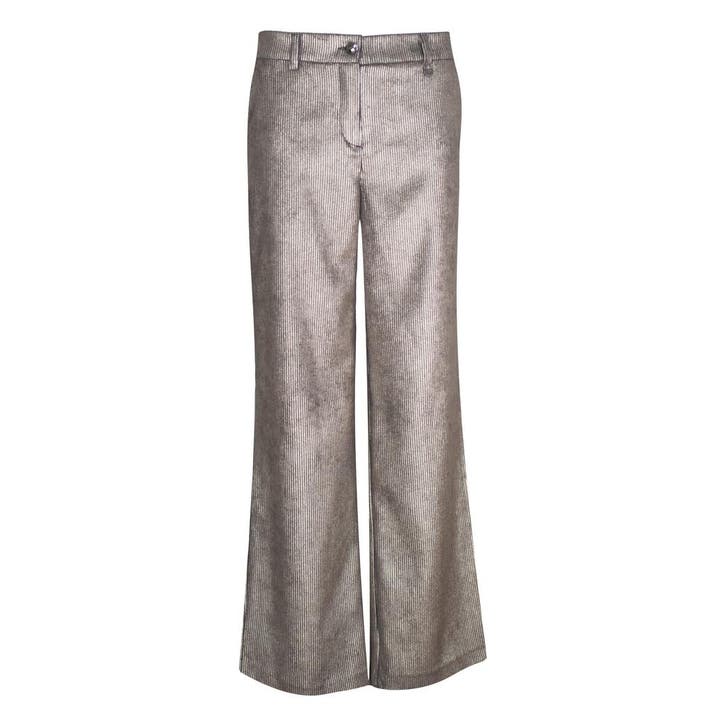 MAC • Wide corduroy broek goud • 36, Kleding | Dames, Broeken en Pantalons, Nieuw, Maat 36 (S), Verzenden