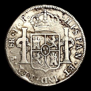 . Carlos IV. 8 Reales 1795 Potosí PP (Zonder minimumprijs)