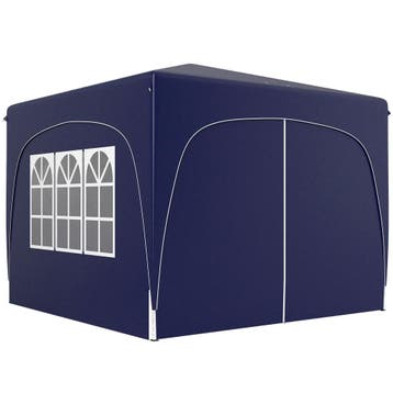 TRUUSK Paviljoen 3x3m - Waterafstotend - Stabiel en Winterbe, Verzenden