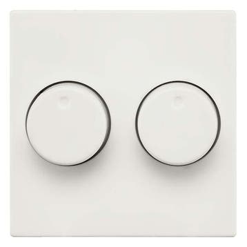 Dimmerknop | ION Industries | V1/J1 (Duo, Mat wit), Verzenden, Nieuw