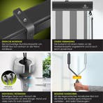 Klemluifel - Balkon luifel - Verticale luifel - 140x250 cm -, Verzenden, Zo goed als nieuw