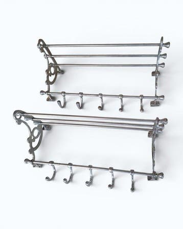 Kapstok (2) - Legering - Met hoedenplank