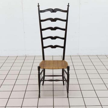 Ladderrug Stoel door Emanuele Rambaldi voor Chiavari, Ophalen of Verzenden