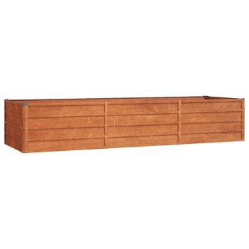 Moestuinbak Cortenstaal 240cm | 53% Korting, Gebruikt, 100 cm of meer, Balkon, Ophalen of Verzenden