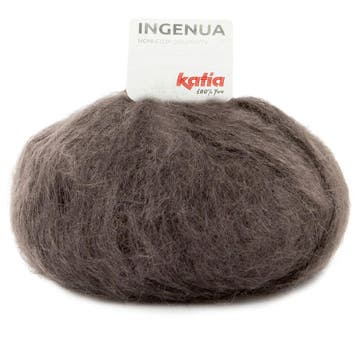 Katia Ingenua - 81 donkerbruin - Mohair Garen, Ophalen of Verzenden, Nieuw