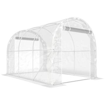 Polytunnel-Kas, Beloopbare Kas Met Gegalvaniseerd Stalen Fra, Verzenden