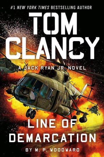 A Jack Ryan Jr. Novel- Tom Clancy Line of Demarcation, Verzenden, Zo goed als nieuw, M.P. Woodward