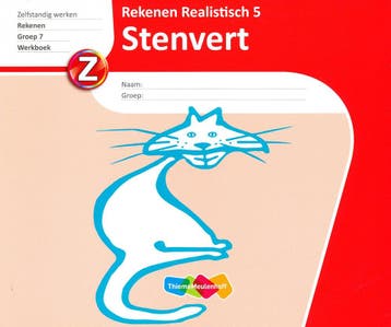 Stenvert Rekenen Realistisch 5 groep 7 (rood), Verzenden, Nieuw