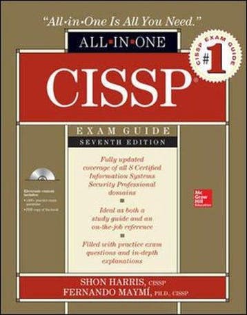 CISSP All-in-One Exam Guide, Seventh Edition - Shon Harris, Verzenden, Zo goed als nieuw, Shon Harris