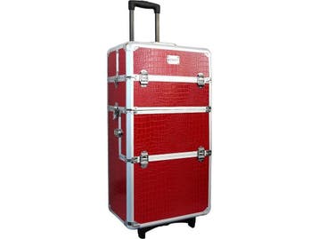 Veronica NAIL-PRODUCTS - Aluminium nagel trolley 3 in 1 -, Verzenden, Zo goed als nieuw