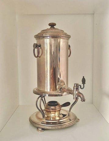 Koffiezetapparaat - Messing, Verchroomd