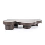 Salontafels Bobbie - 150cm - Zwart/Bruin - 95977 - salont..., Nieuw, Overige materialen