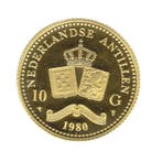 Gouden munt 10 Gulden Nederlandse Antillen (1980), Verzenden