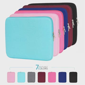 Zachte Katoenen Laptop Sleeve Tas - Beschermhoes voor 11" t/, Verzenden, Nieuw