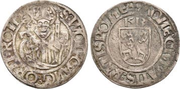 1/2 Batzen 1513 Regensburg Stadt:, Verzenden
