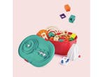 Hape - Quadrilla Stack Track Bucket Set - 90 onderdelen -, Verzenden, Zo goed als nieuw