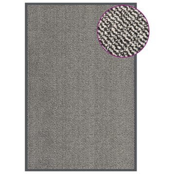 vidaXL Deurmat getuft 120x180 cm lichtbruin, Verzenden, Nieuw