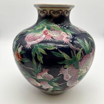 Vaas - Porselein - China - Qianlong Mark (Zonder