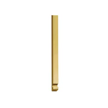Intersteel stangenset 2x125cm tbv pomp-espagnolet - messing, Verzenden, Nieuw