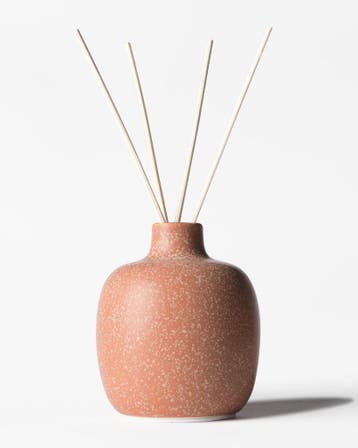 HEMA Vaas 8.4x10cm Bink keramiek oranje, Verzenden, Nieuw, Oranje