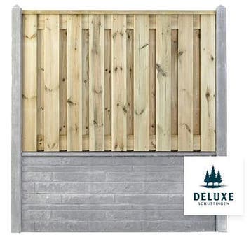 Grenen Schuttingen op Maat | Incl. Inmeten en Montage, Tuin en Terras, Nieuw, Hout, 1 tot 2 meter