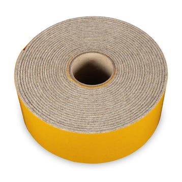 6 Meter - Zelfklevend Vilt / 50mm Plakvilt op Rol - Grij...