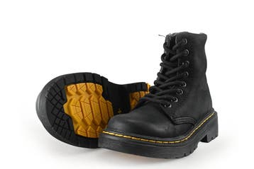 Dr. Martens Veterboots Meisjes in maat 28 Zwart, Kinderen en Baby's, Kinderkleding | Schoenen en Sokken, Dr. Martens, Verzenden