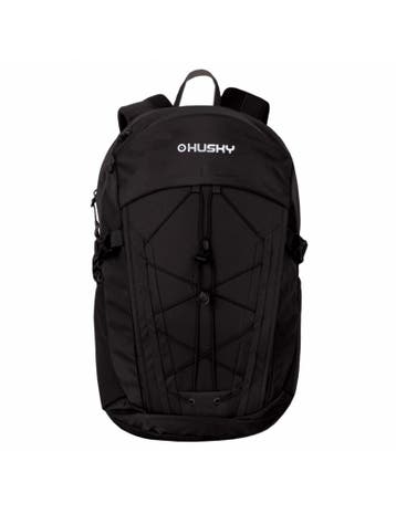 Husky rugzak schooltas City Nory 22 liter - Zwart, Sieraden, Tassen en Uiterlijk, Tassen | Rugtassen, Verzenden, Nieuw, Trekking