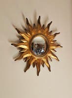 Wandspiegel- Witchs Eye / Butler - Glas, Hars - Gouden, Antiek en Kunst