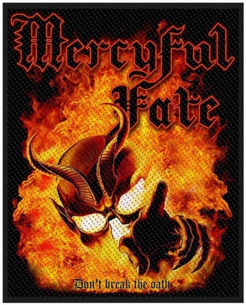 Mercyful Fate - Dont Brake the Oath - patch off merchandise, Ophalen of Verzenden, Nieuw, Kleding