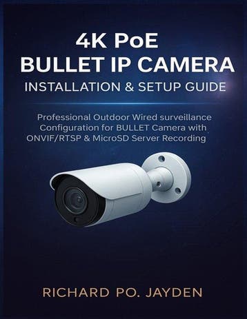 9798272364739 4k Poe Bullet IP Camera Installation  Setup..., Verzenden, Nieuw, Richard Po Jayden