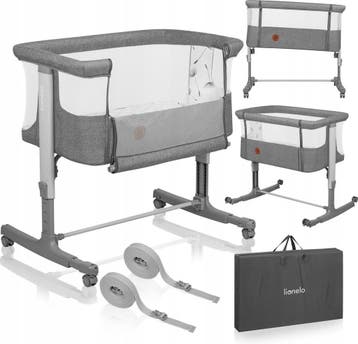 Lionelo Aurora 3in1 Co-sleeper - Babybedje tot 9 kg -, Verzenden, Nieuw
