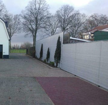 300 grams schaduwdoek - privacyscherm, Ophalen of Verzenden, Nieuw