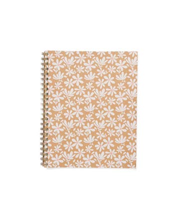 HEMA Collegeblok 10-in-1 A4 bloemen laag geprijsd, Verzenden, Nieuw