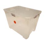 Transparante opbergbak 39x28x28 cm, 22 liter, nestbaar, PP,, Ophalen of Verzenden