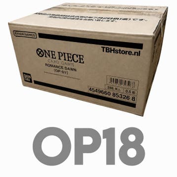(Pre-order) One Piece TCG - OP18 - Booster Box Case, Verzenden, Zo goed als nieuw